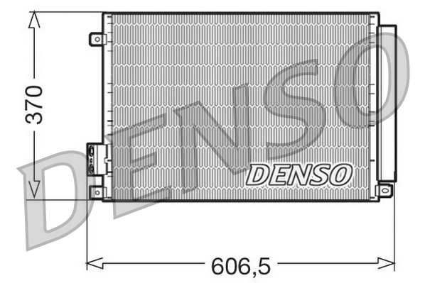 Конденсор кондиционера - Denso DCN09045