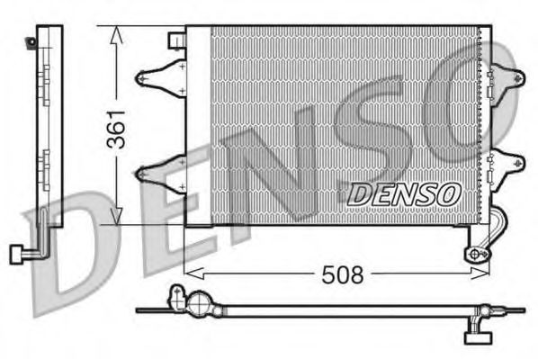 Конденсор кондиционера - Denso DCN27004