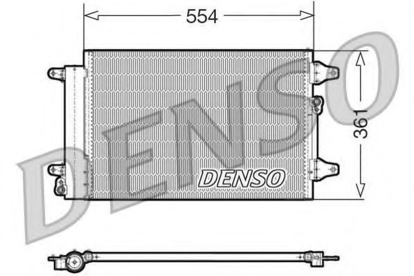 Конденсор кондиционера - Denso DCN32015