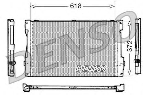 Снят с производства Конденсатор, кондиционер - Denso DCN33006