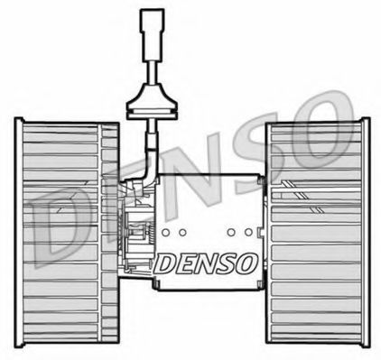 Электродвигатель отопителя - Denso DEA12002