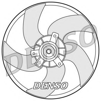 Вентилятор радиатора - Denso DER21011