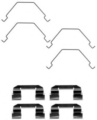 Комплектующие, колодки дискового тормоза - Mintex MBA1292