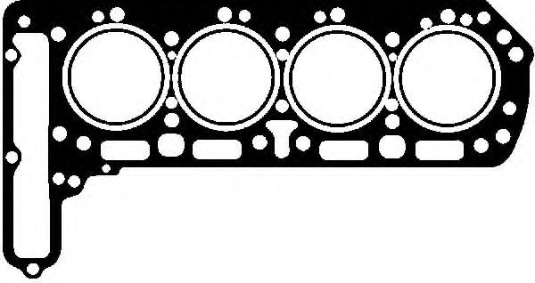 Прокладка, головка цилиндра - Glaser H02654-00
