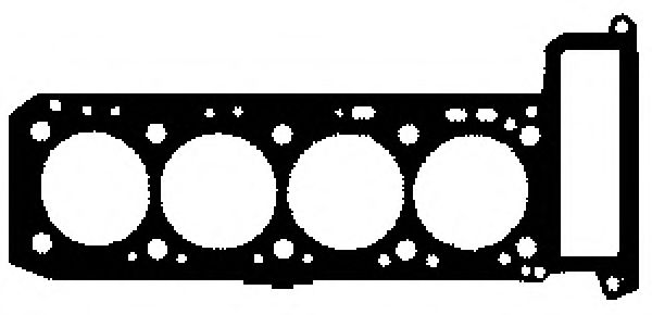 Прокладка, головка цилиндра - Glaser H80021-00