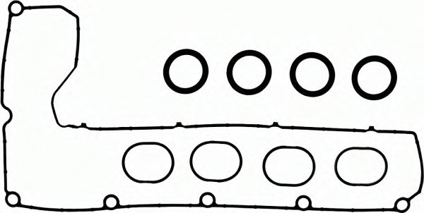 Комплект прокладок, крышка головки цилиндра - Glaser V37090-00