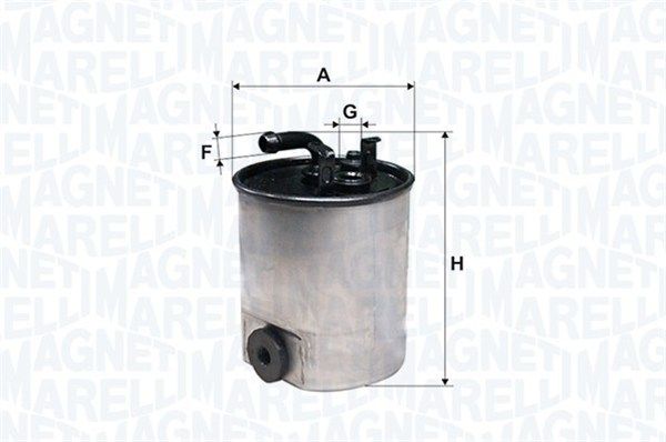 Фильтр топливный - Magneti Marelli 152071761636