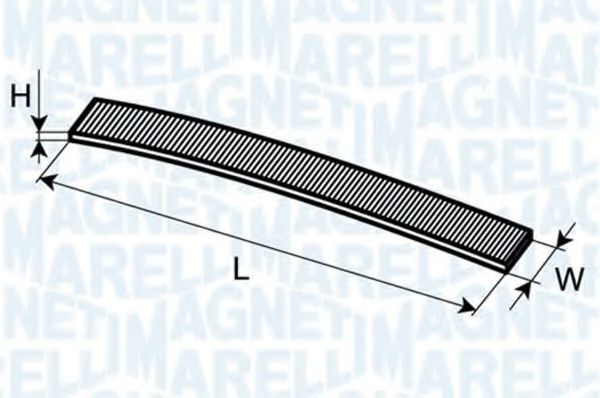 Фильтр салона - Magneti Marelli 350203062080