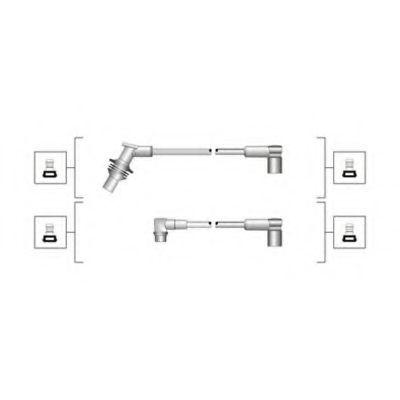 Комплект проводов зажигания - Magneti Marelli 941319170101