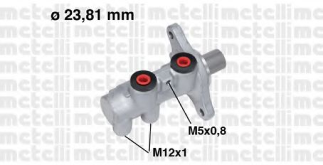 Главный тормозной цилиндр - Metelli 05-0714