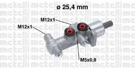Главный тормозной цилиндр - Metelli 05-0767