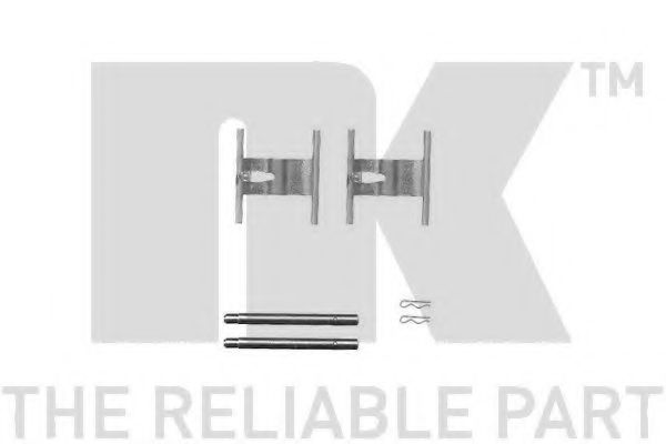 Комплектующие, колодки дискового тормоза  - NK 7947660