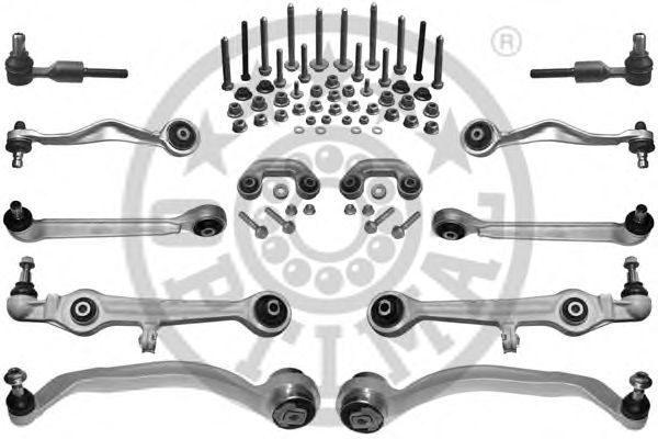 Комлектующее руля, подвеска колеса - Optimal G8-569