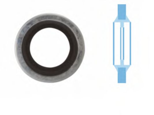 Прокладка пробки маслосливного отверстия (блистер, 2 шт) - Corteco 006339S