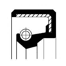 Сальник 50x68x8 - Corteco 12010967B