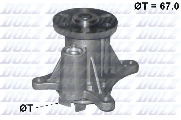 Водяной насос - Dolz C140
