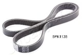 Ремень поликлиновой - Japanparts DV-5PK1135