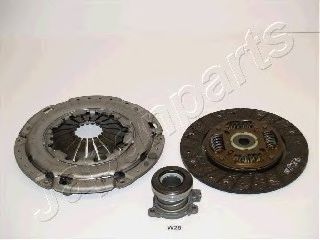Комплект сцепления - Japanparts KF-W28