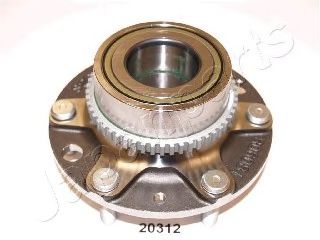 Комплект подшипника ступицы колеса | зад | - Japanparts KK-20312
