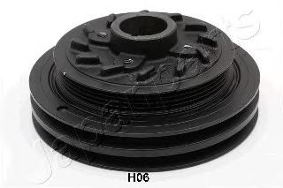 Шкив ременной коленчатого вала - Japanparts PU-H06