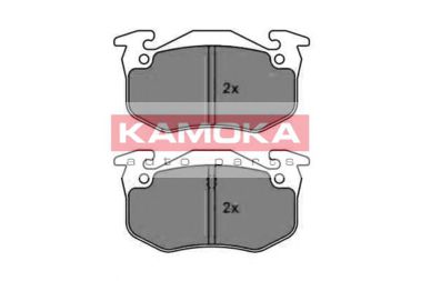 Комплект тормозных колодок, дисковый тормоз | зад | - Kamoka JQ1011116