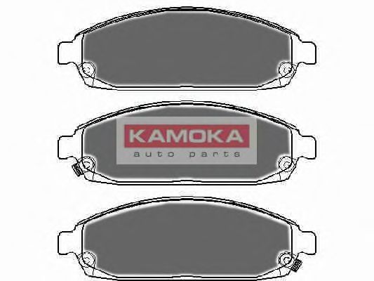 Колодки тормозные дисковые | зад | - Kamoka JQ101136