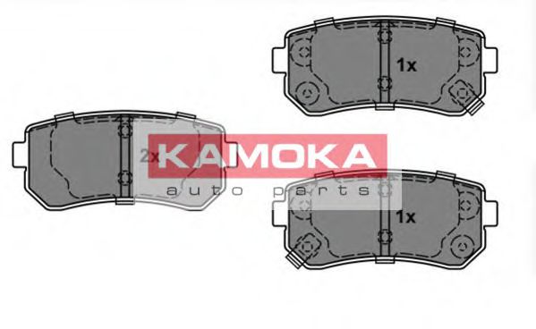 Колодки тормозные дисковые | зад | - Kamoka JQ101146