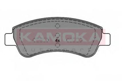Колодки тормозные дисковые | перед | - Kamoka JQ1012798