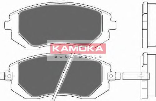 Колодки тормозные дисковые | перед | - Kamoka JQ1013278