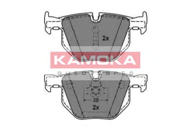 Колодки тормозные дисковые | зад | - Kamoka JQ1013496