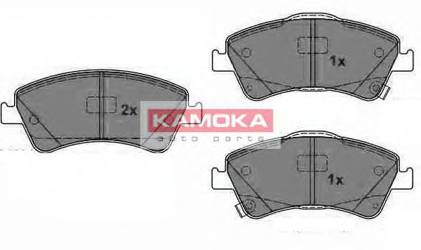 Колодки тормозные дисковые | перед | - Kamoka JQ1018094