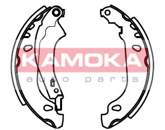 Колодки тормозные барабанные | зад | - Kamoka JQ202021