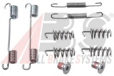Комплектующие, тормозная колодка - ABS 0874Q