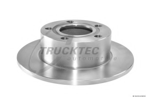 Тормозной диск | зад | - Trucktec Automotive 07.35.092