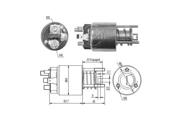 Втягивающее реле - ERA ZM1-395