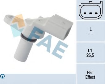 Датчик, положение распределительного вала - FAE 79246