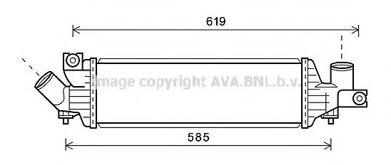 Интеркулер - AVA DN4337