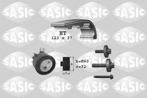 Комплект ремня ГРМ - Sasic 1754010