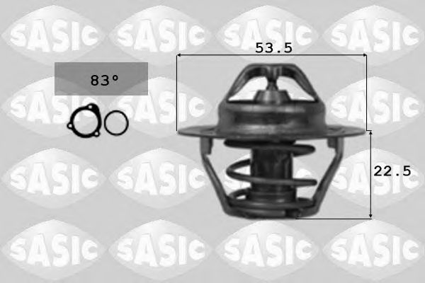 Термостат, охлаждающая жидкость - Sasic 3304003
