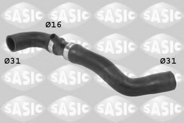 Шланг радиатора - Sasic 3400009
