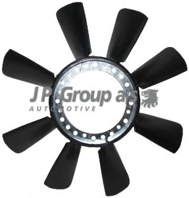 Крыльчатка вентилятора охлаждения двигателя - JP Group 1114900300