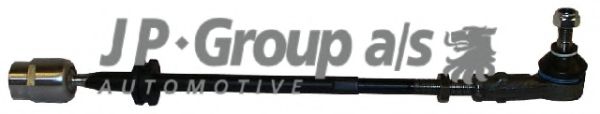 Тяга рулевая в сборе с наконечником | перед прав | - JP Group 1144400780