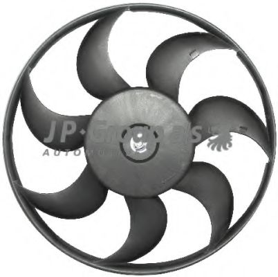 Электродвигатель вентилятора радиатора - JP Group 1299100400