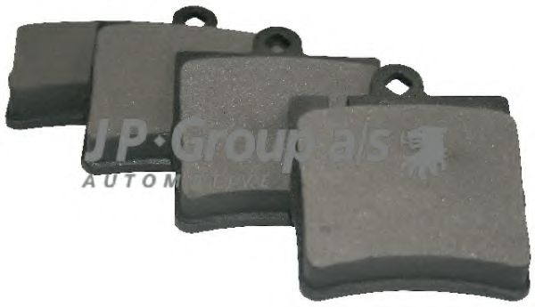 Колодки тормозные дисковые | зад | - JP Group 1363700610
