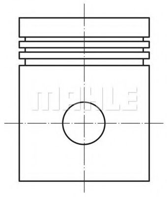 Поршнекомплект - Mahle 004 26 01