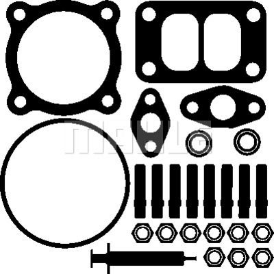 Монтажный комплект, компрессор - Mahle 228 TA 17992 000