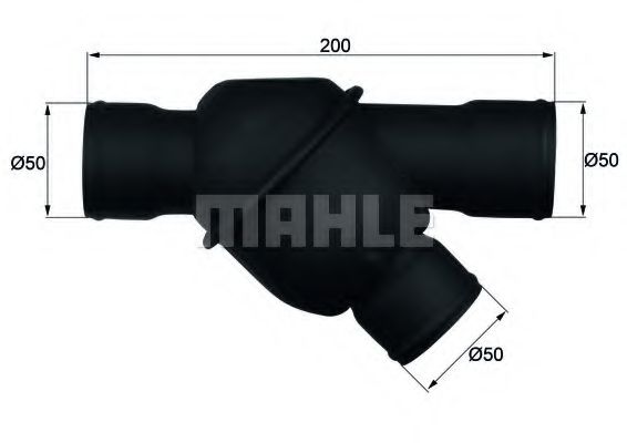 Термостат корпусный HCV - Mahle TH 8 83