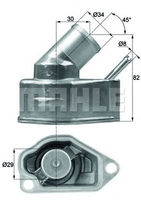 Термостат интегрированный - Mahle TI 10 92