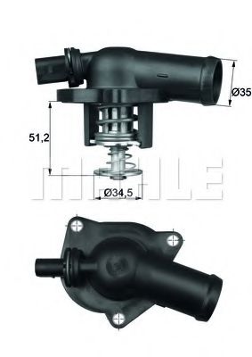 Термостат интегрированный - Mahle TI 17 109