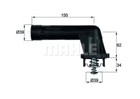 Термостат интегрированный - Mahle TI 20 95